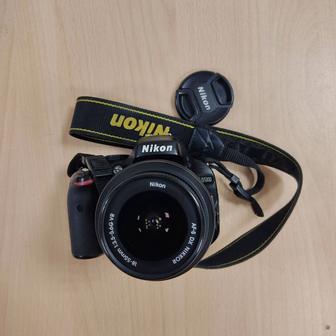 Фотоаппарат Nikon D5100 объектив 1855mm VR, полный комплект