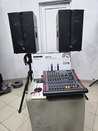 Премиум караоке комплект Electro-Voice Peavey Shure 12 450Вт