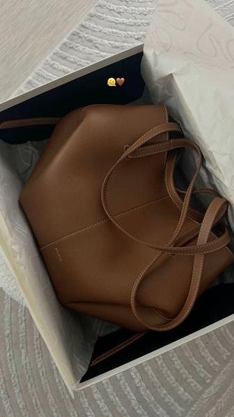 Сумка polene натуральная кожа