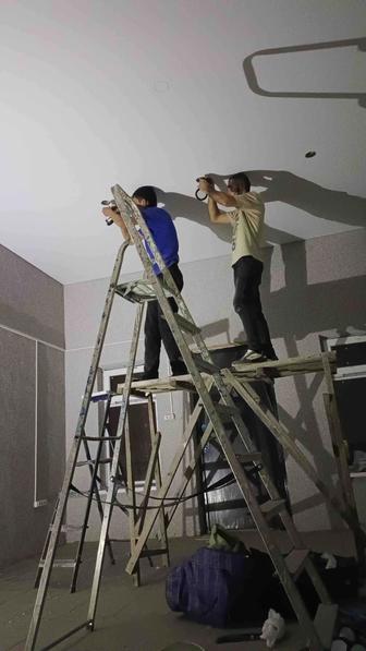 Натяжные потолки Парящий Теневой потолок световые линии магнитный трек