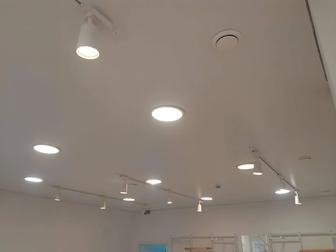 Натяжные потолки Парящий Теневой потолок световые линии магнитный трек