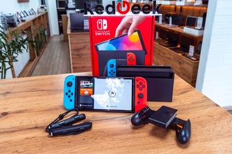 Новый Nintendo switch oled Распечатанный Магазин Red Geek