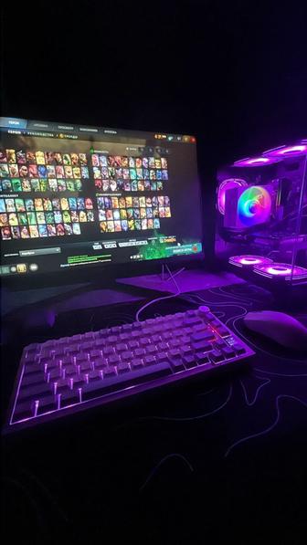Продам новый мощный игровой компьютер с монитором и остальным