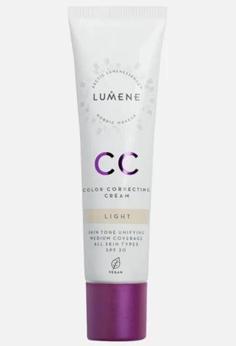 LUMENE cc color correcting cream все оттенки в наличии