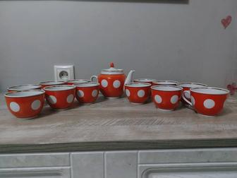 Продаю винтажный чайный сервиз СССР
 Дулевский фарфор, 70-80-е годы