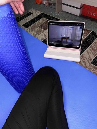 Продам коврик Yoga Mat GF-9804-6MM 183x61x0.6 см синий