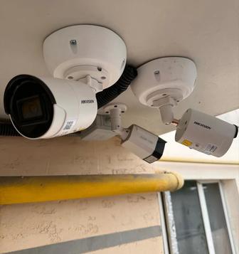 Установка камеры видеонаблюдения Ремонт камеры Монтаж
