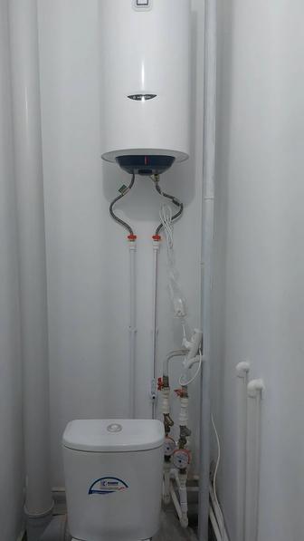Установка водонагреватель