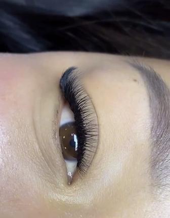 наращивание ресниц