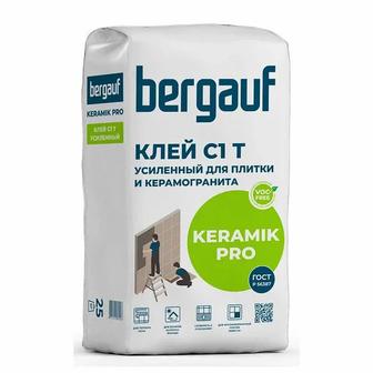 клей для плитки и керамогранита Bergauf