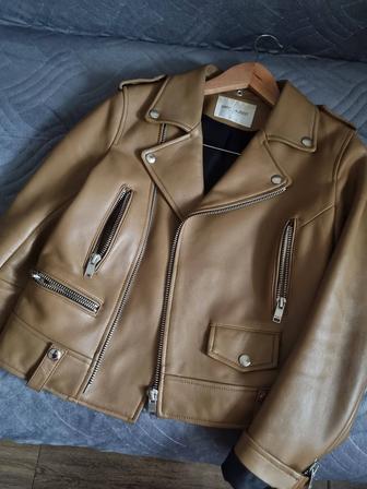 Продам куртку из натуральной кожи YSL