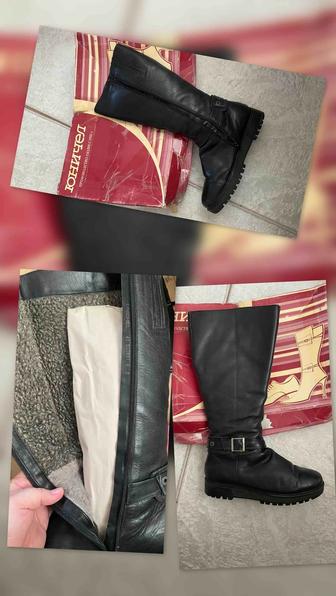 Зимние сапоги натуралка