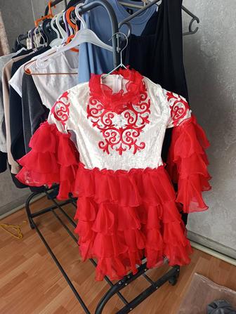 Национальное платье с жилеткой