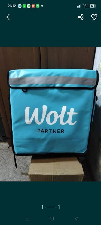 Продам термосумку голубого цвета довольно объемная