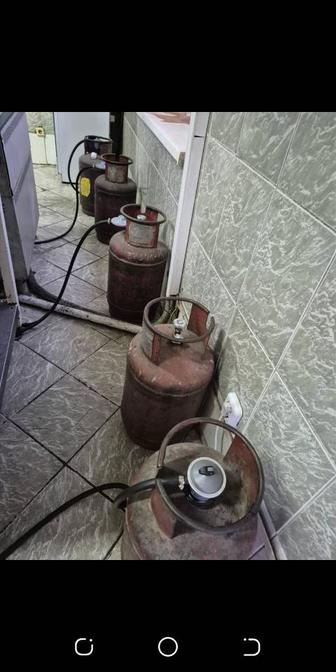 Газ баллон с горелками