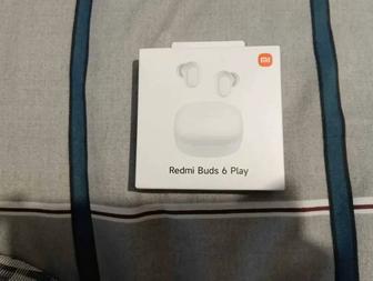 Продам новые беспроводные наушники Redmi buds 6 play
