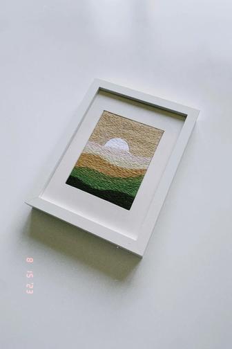 Картина. Ручная вышивка