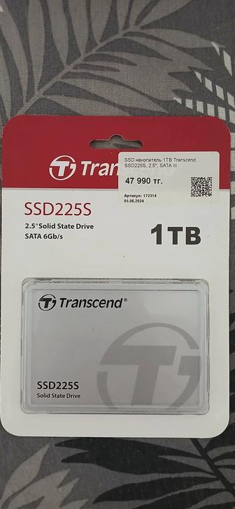 SSD Transcend 1TB, новый