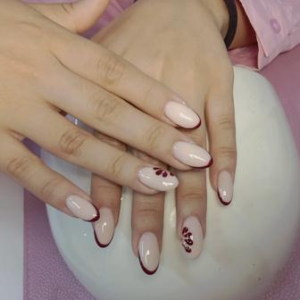 Маникюр скидка,3500 гелевый с укреплением