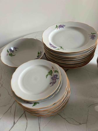 Тарелки, стаканы, чашки