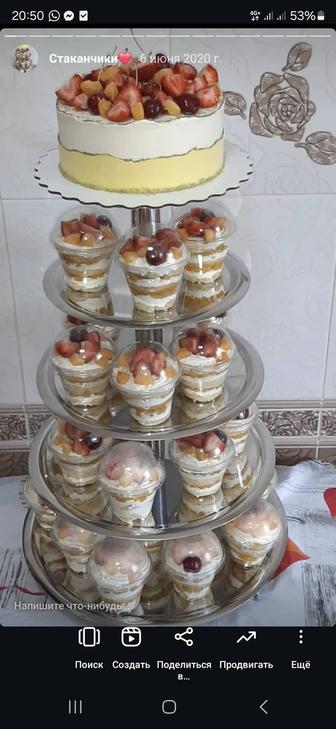 Продам стойку кондитерский,металлическую.