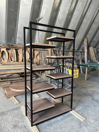 Настоящий стиль LOFT это металл, дерево и честная работа руками.