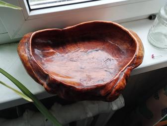 Чаша деревянная из каппа