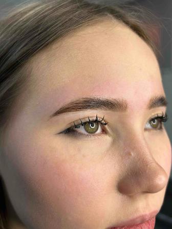 Коррекция бровей/Ламинирование ресниц