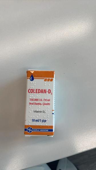 Витамин Coledan D3 производство Турция