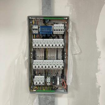 Электромонтажные работы черновой