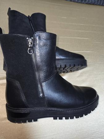 Продам сапожки, натуральная кожа