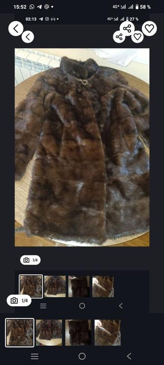 Продам норковую шубу