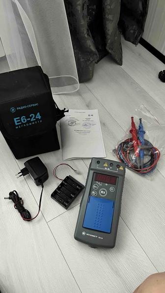 Мегаомметр цифровой Е6-24