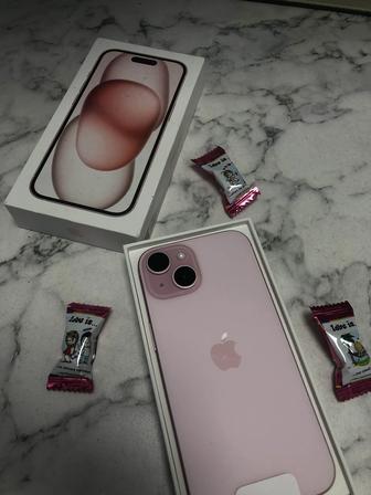 Продам iPhone 15 в розовом цвете 128GB