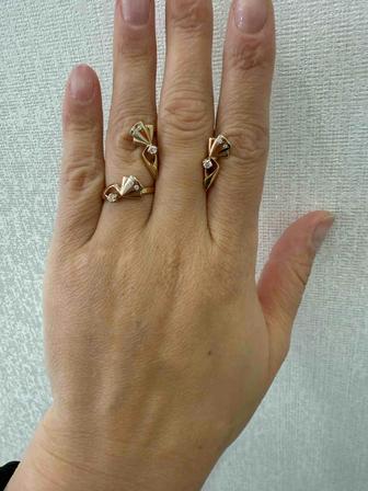 Золотой комплект 585 пробы