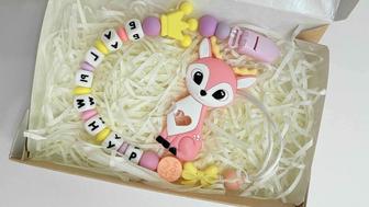 Именной грызунок прорезыватель