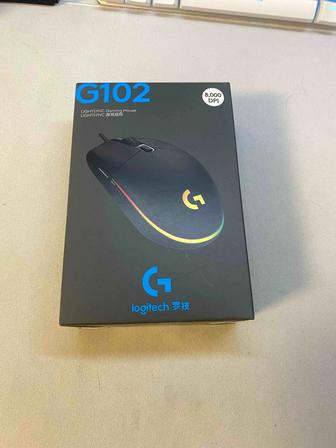 Logitech g102 lightsync черный