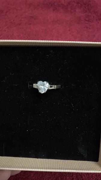 Кольцо серебро