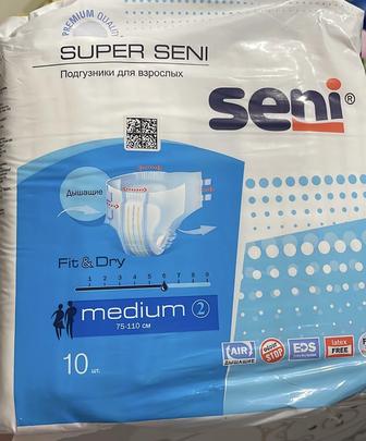 Seni Active подгузники размер M 10 шт.