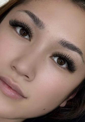 Наращивание ресниц акция