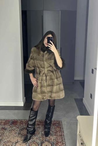 Норковая шуба