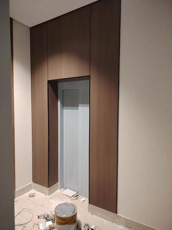 Установка бамбуковых панелей / Монтаж бамбуковых панелей / Астана