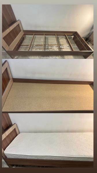 Кровать с матрасом