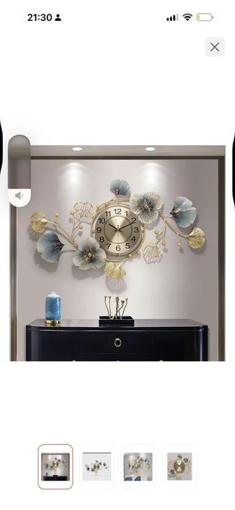 A_Tomy кварцевый цасы настенные