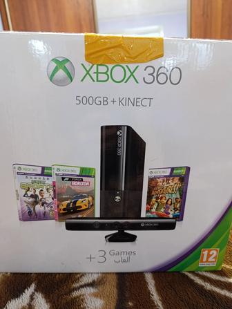 Игровая приставка X BOX 360, 500 GB KINECT