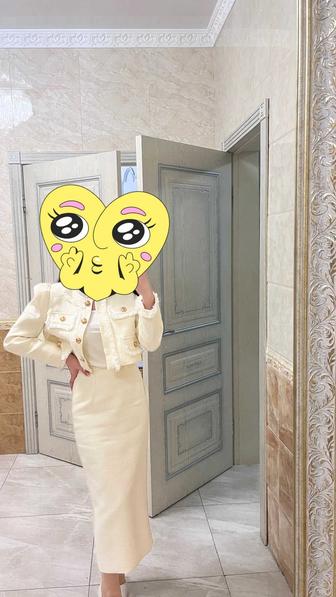 Двойка юбка костюм