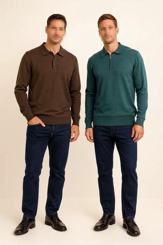 Кофты мужские поло новые