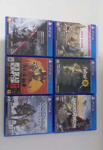 PS4 диски продам цена внизу описание