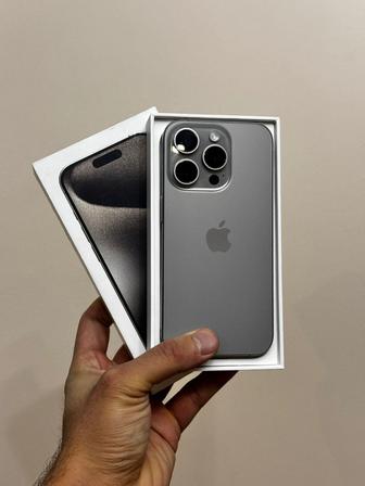 Продаю iPhone 15 Pro 128GB, цвет Natural Titanium.