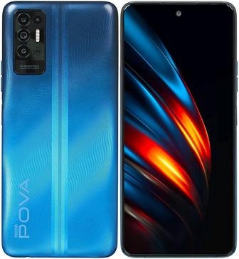 Смартфон Tecno Pova 2, 128Gb, Energy Blue